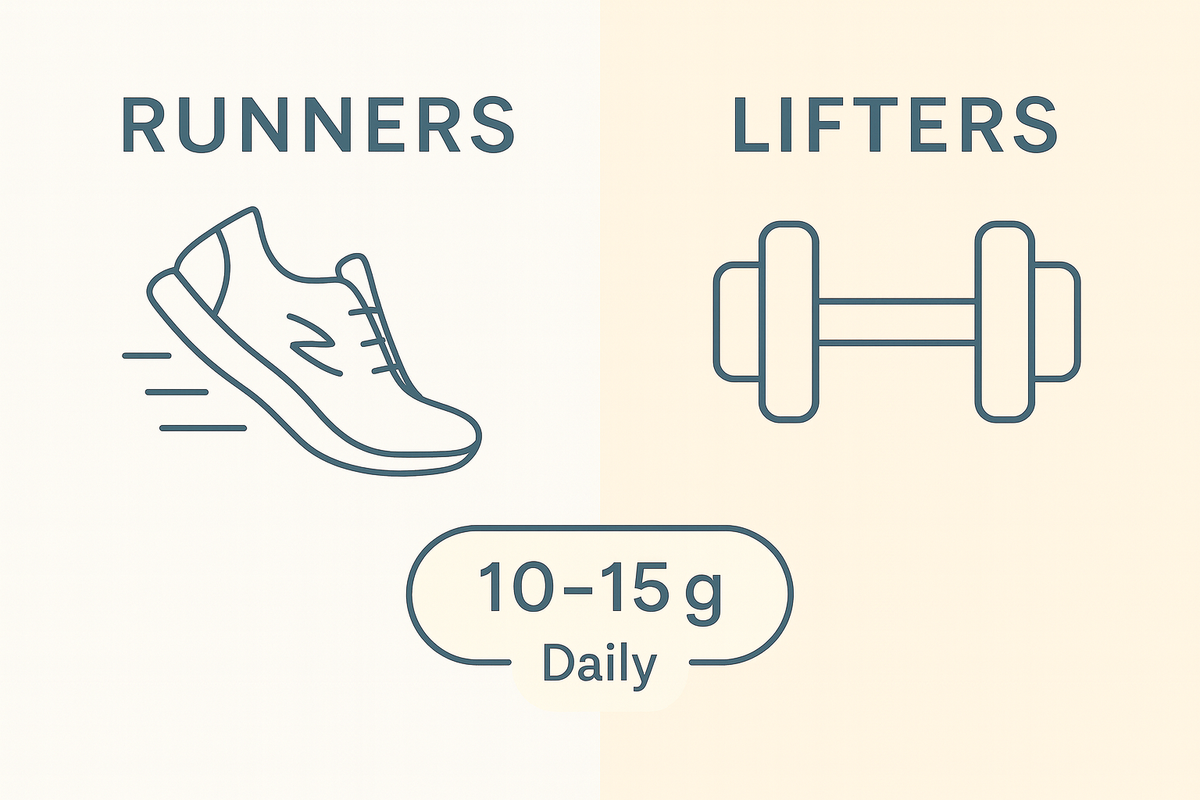Collagen for runners and lifters
