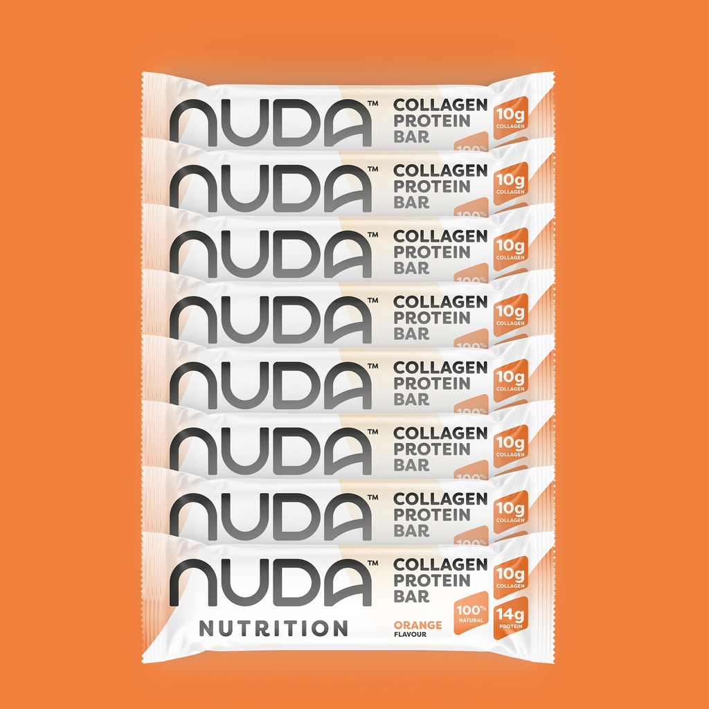 Orange Collagen Protein Bar