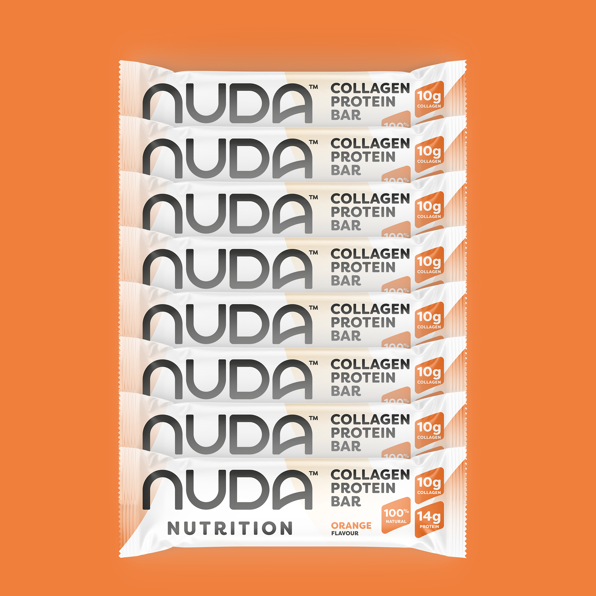 Orange Collagen Protein Bar