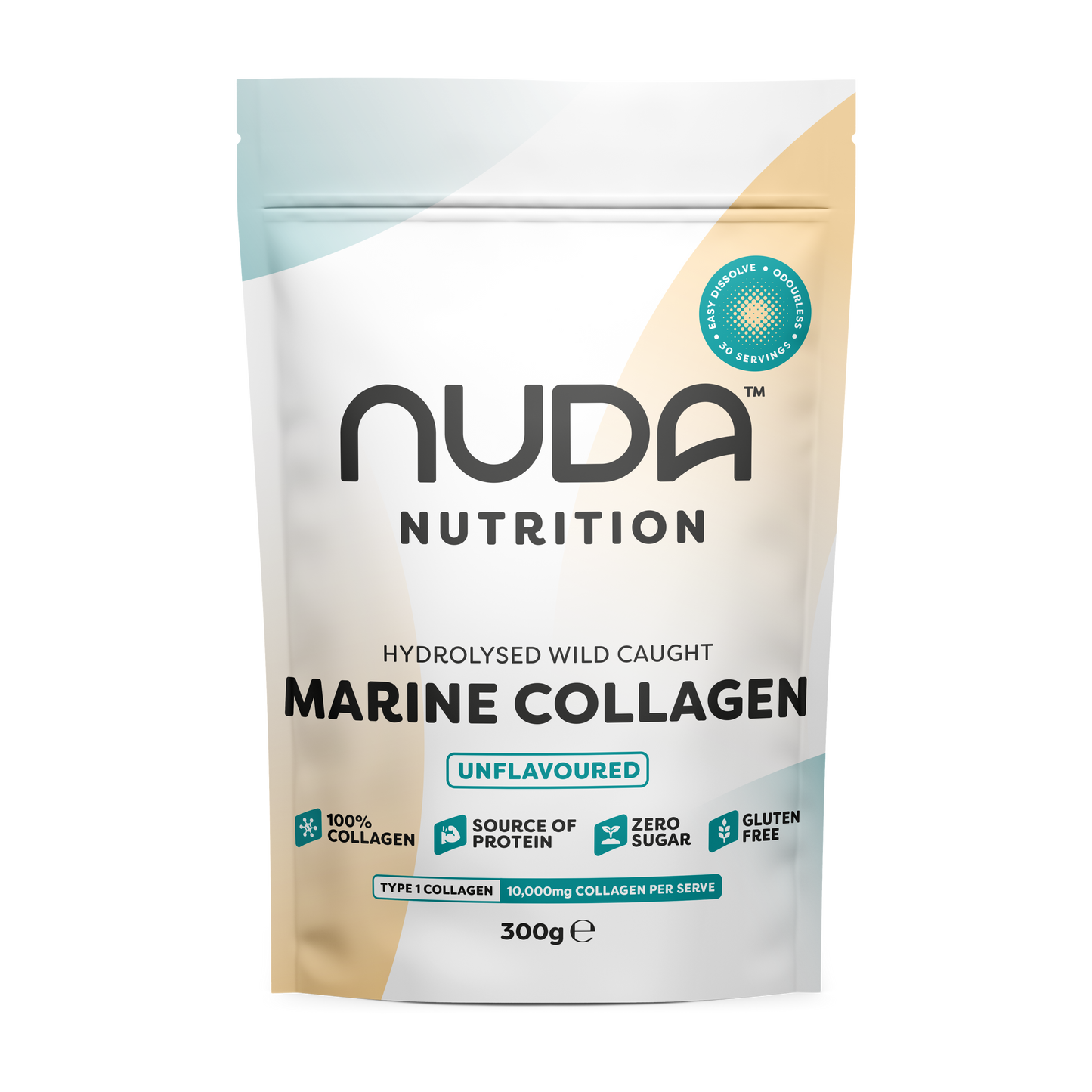 Nuda Marine Collagen 300g — wild-caught, truly unflavoured