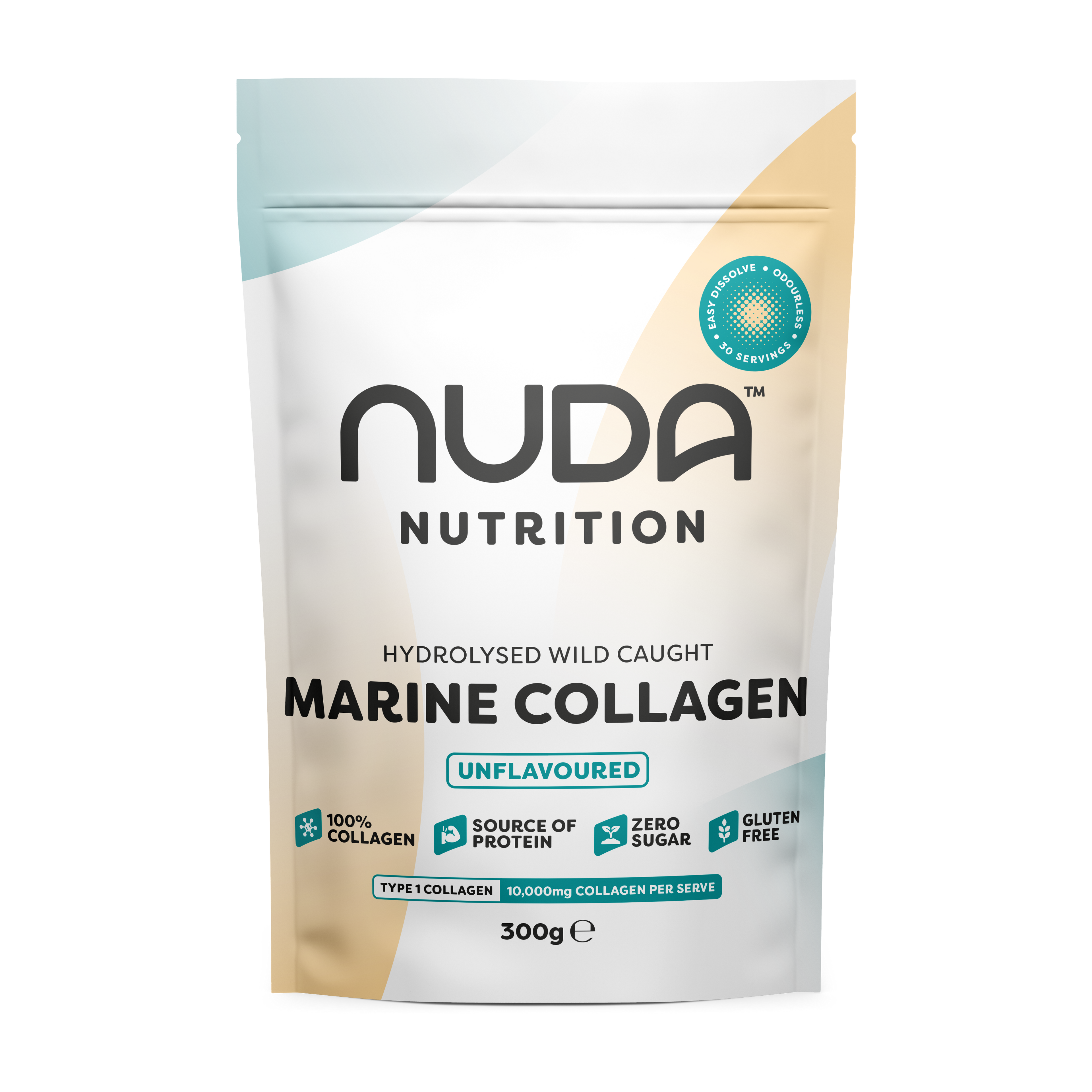 Nuda Marine Collagen 300g — wild-caught, truly unflavoured